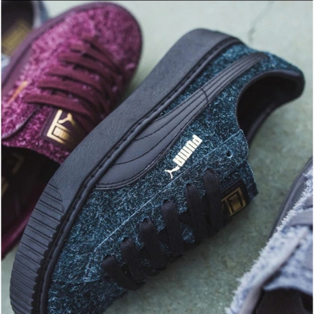 Puma Suede Elemental Platform Sneakers